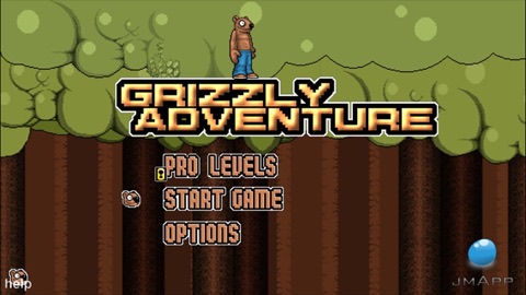 Grizzly Adventure title screen