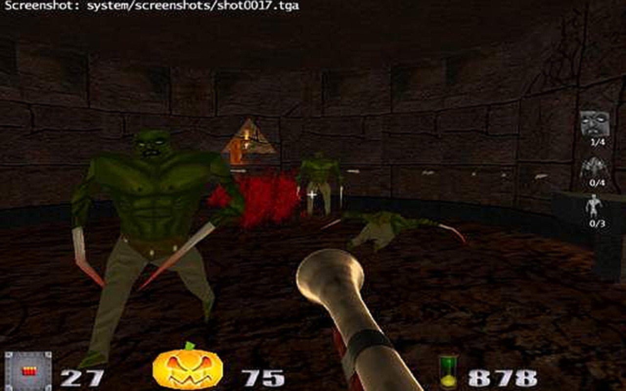 Halloween 3D castle environment